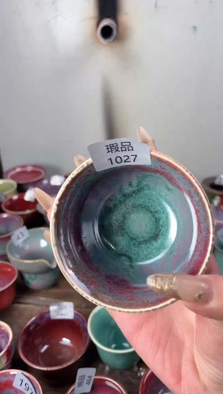 【闪购商品】摆件钧瓷手工茶器窑变