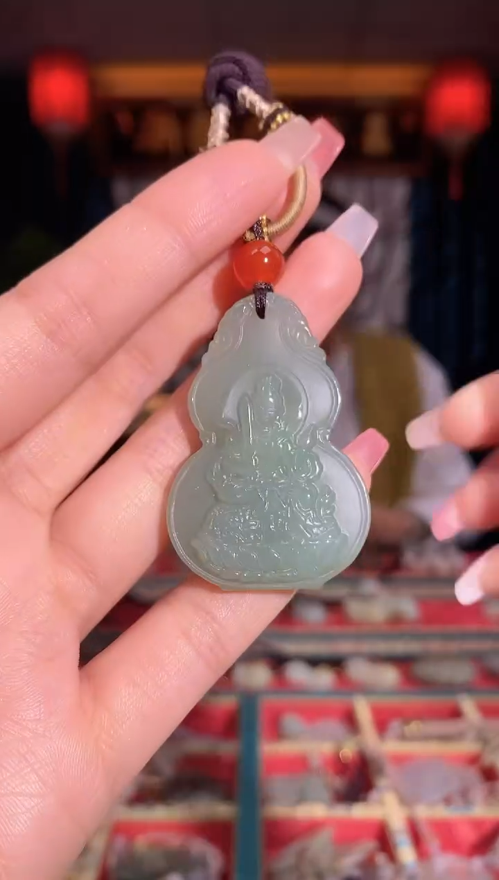 【闪购商品】和田玉挂件未镶嵌文殊
