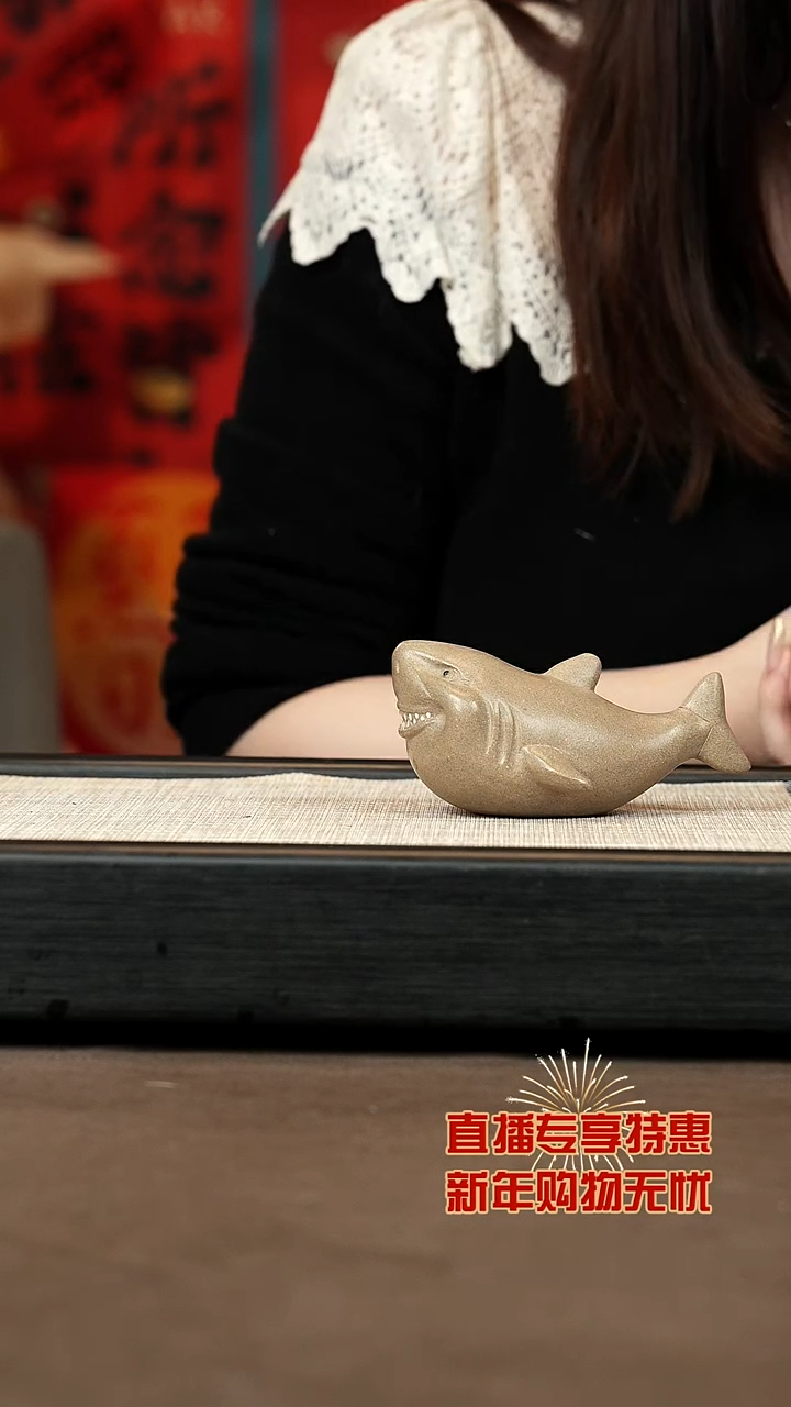 【闪购商品】紫砂茶壶【鲨鱼】