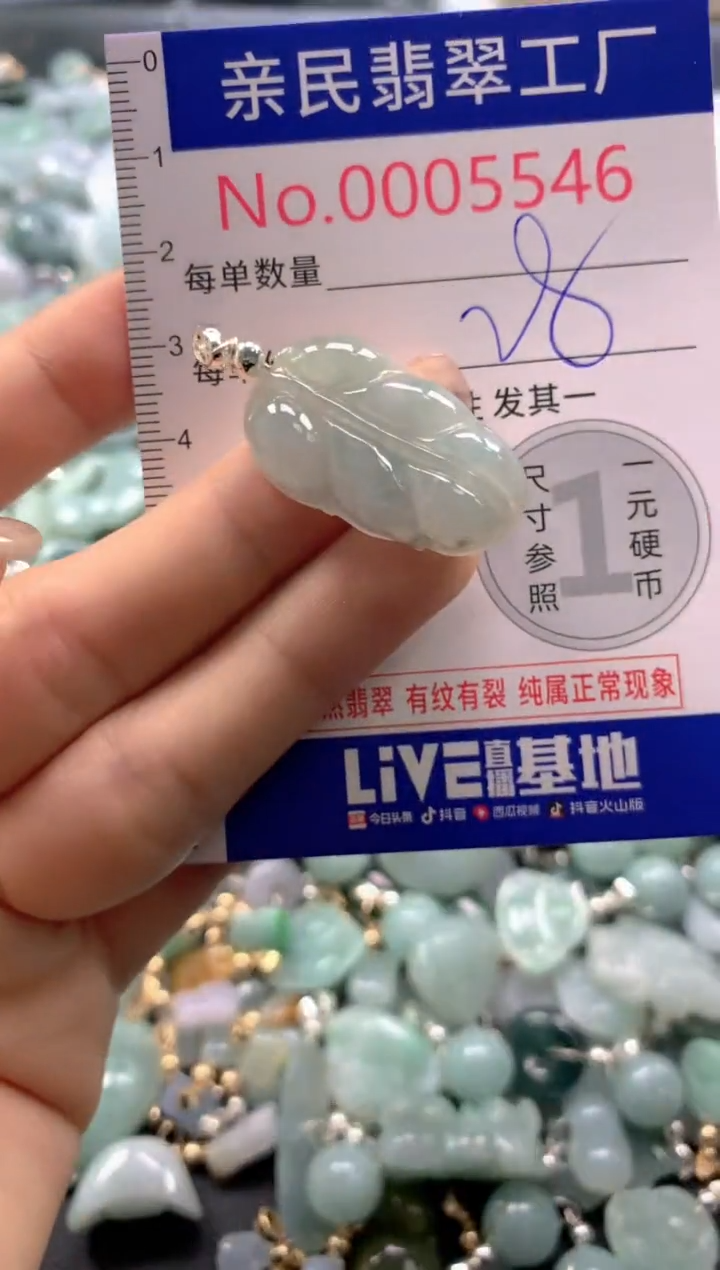 颈饰未镶嵌翡翠5546