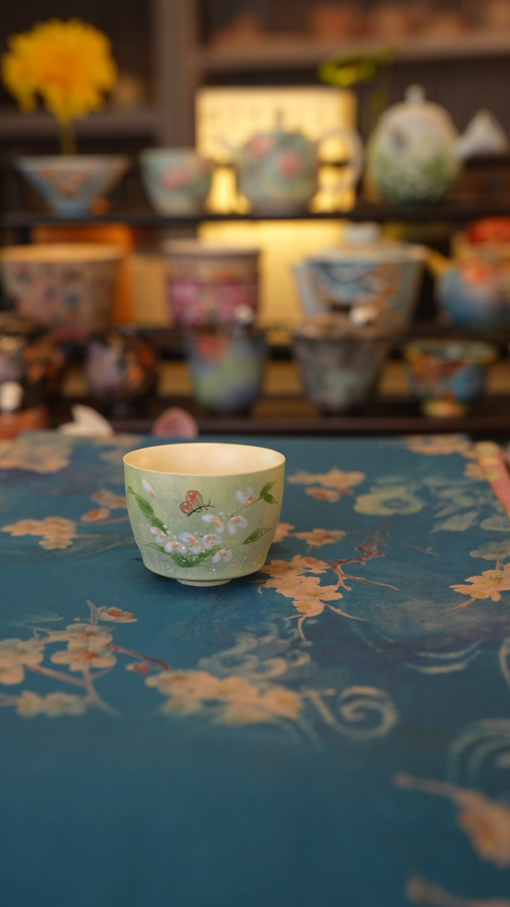 【闪购商品】文心兰系列 品茗杯