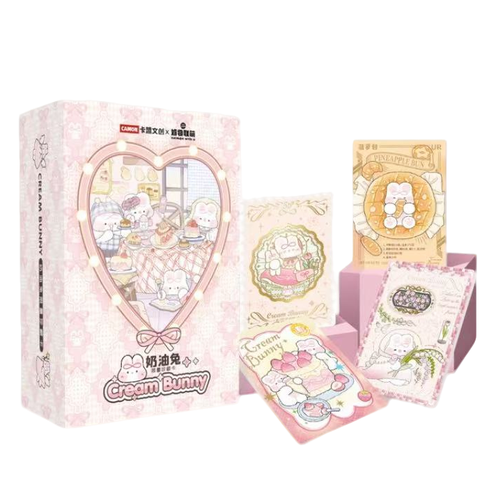 [拆盒]<奶油兔>卡盟文创×奶物联盟正版收藏卡（盲盒拍下默认代拆）