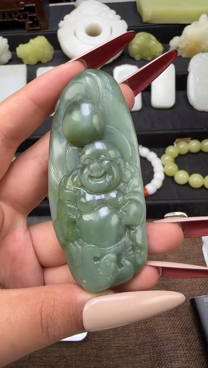 吊坠(不含链)未镶嵌和田玉吊坠