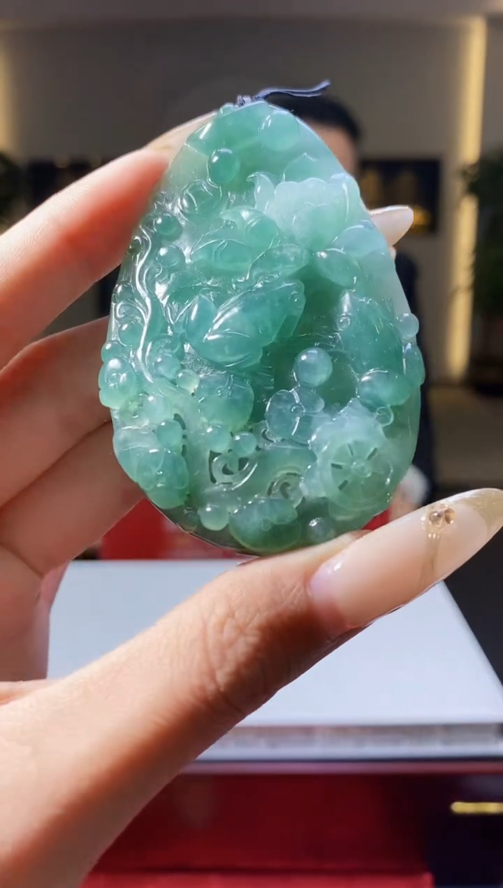 【闪购商品】翡翠颈饰未镶嵌Q-@@PDZC011381