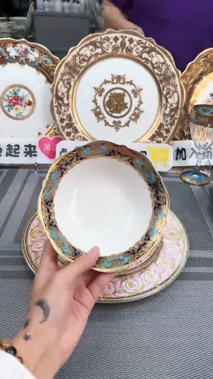 【闪购商品】瓷片6英寸水果碗2个 正品