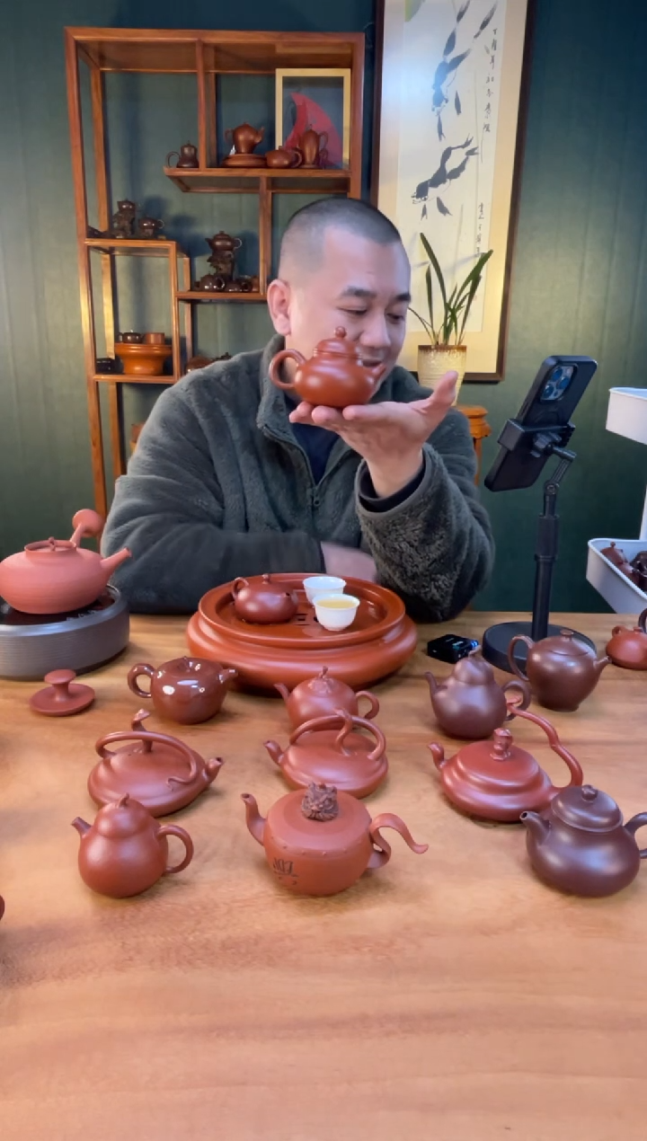 【闪购商品】紫砂茶壶陈泽腾容天朱泥