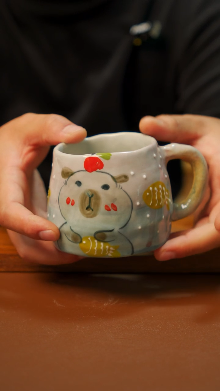 瓷片景德镇手工手绘釉下彩瓷器