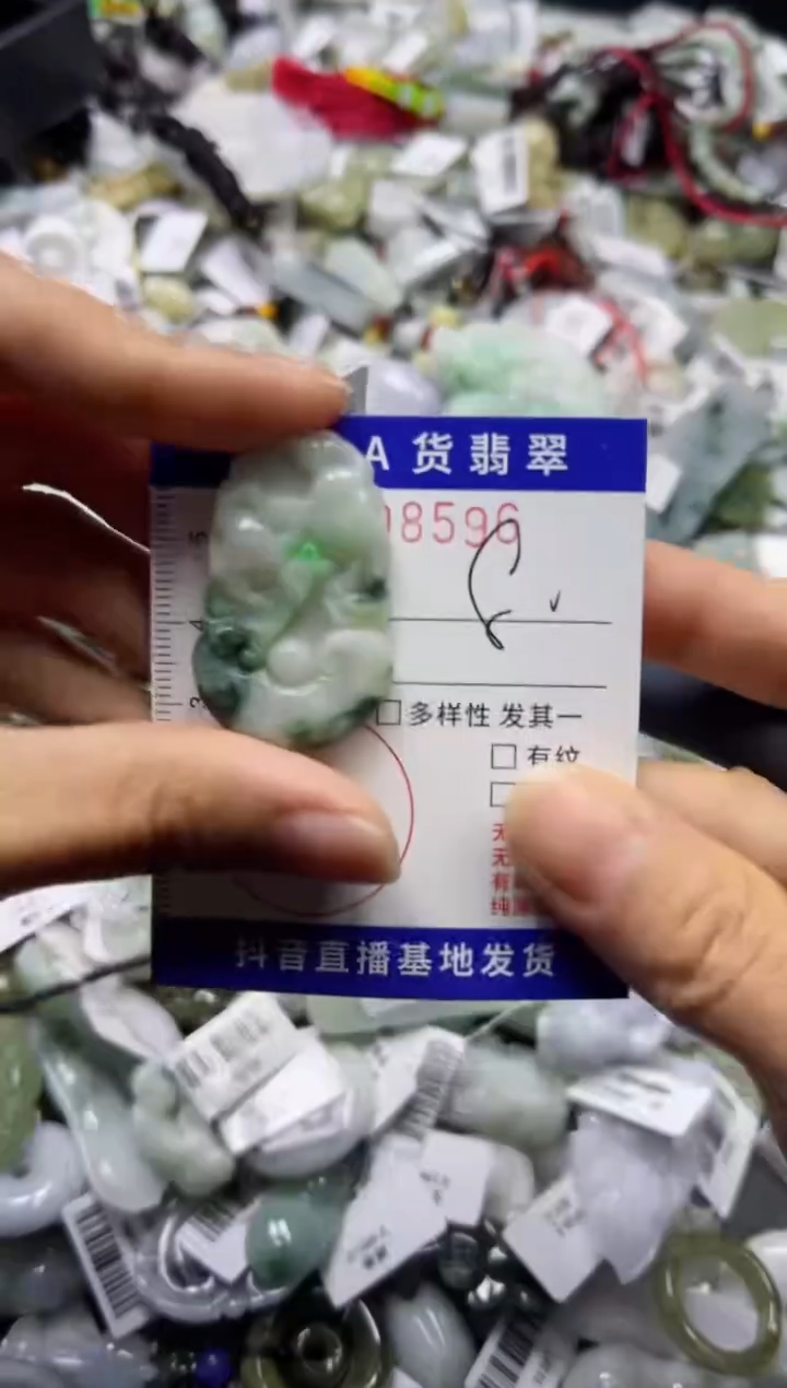 【闪购商品】翡翠颈饰未镶嵌00008596