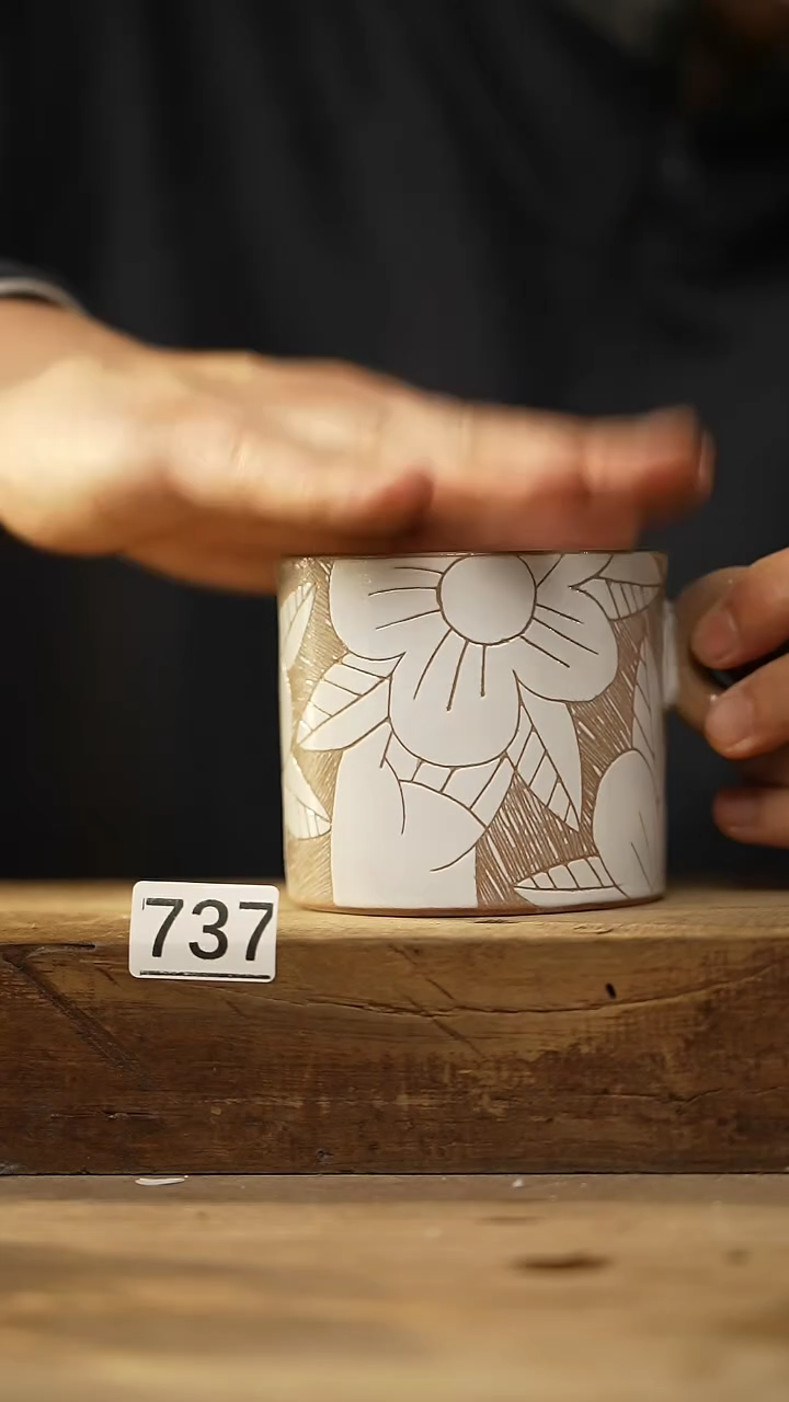 【闪购商品】瓷片油画风·彩绘·设计师石一款