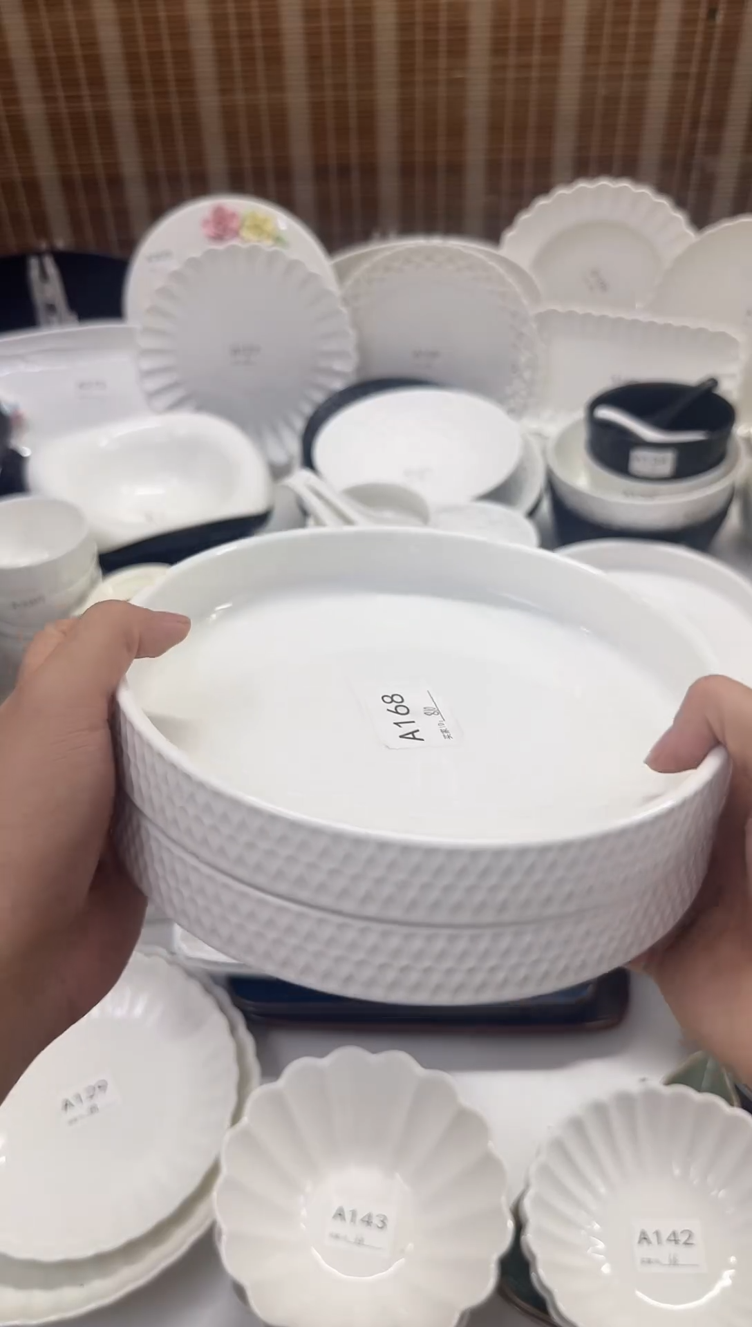 瓷【2个装19.9】8寸高尔夫深盘