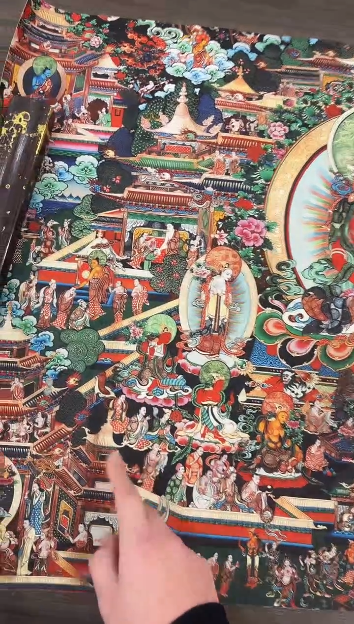 卷轴画唐卡16048
