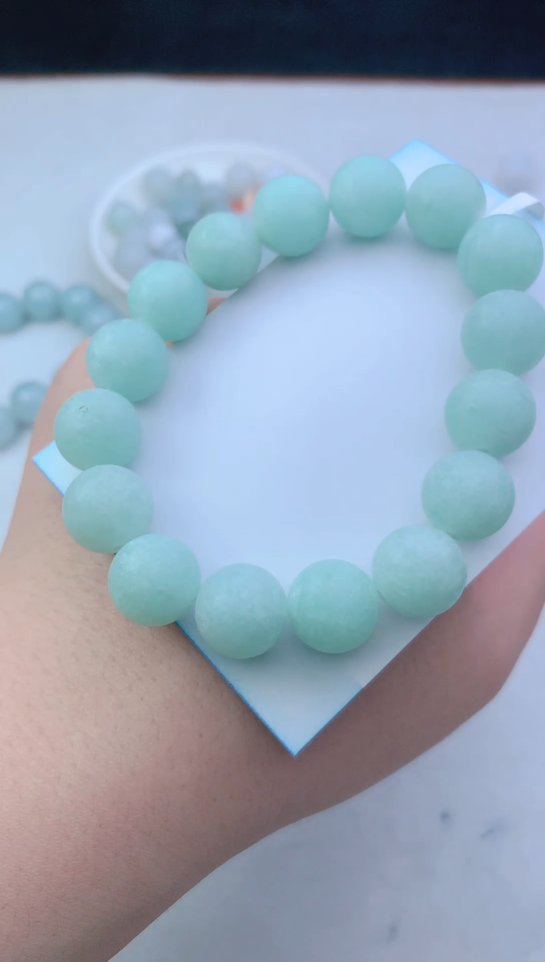 【闪购商品】定制翡翠未镶嵌珠子12