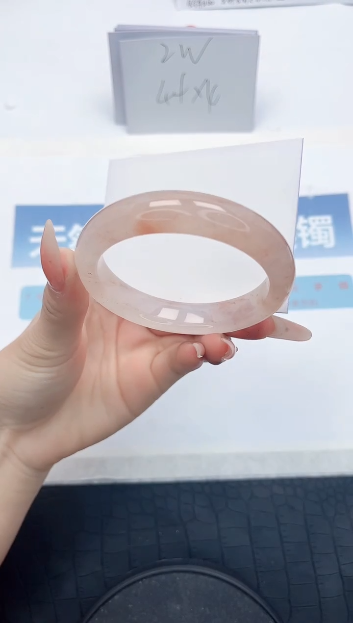 【闪购商品】石英质玉手镯未镶嵌D212-56.3