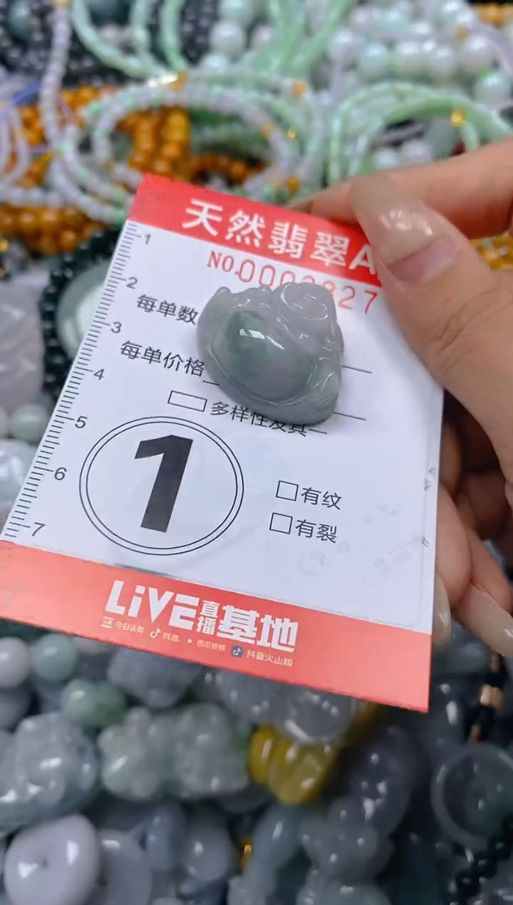 翡翠未镶嵌颈饰闪购0003827