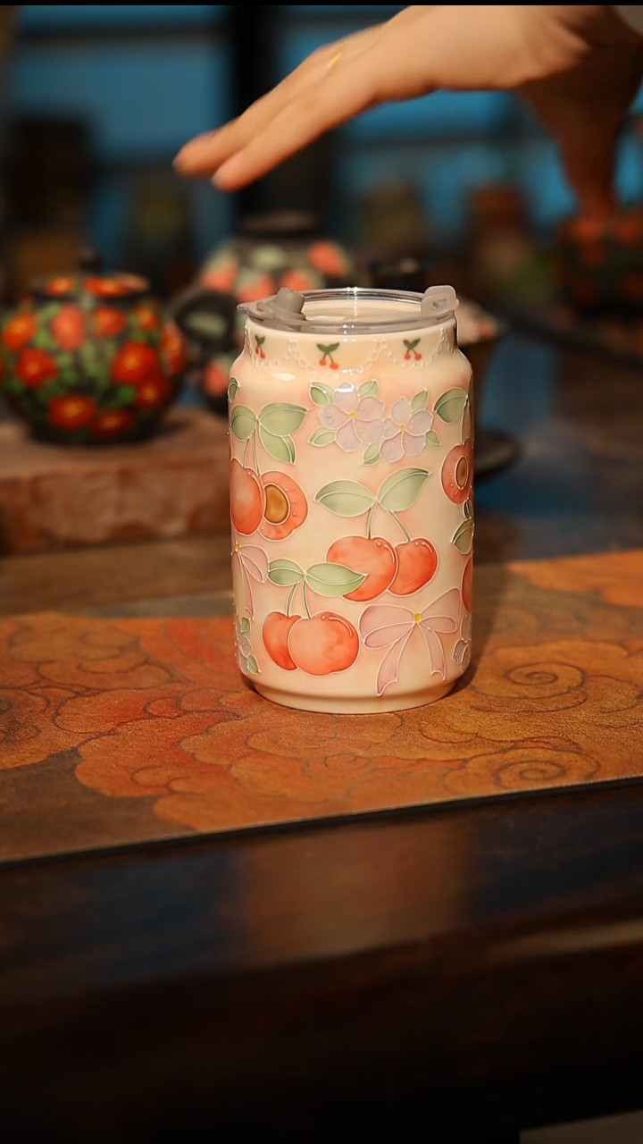 陶瓷景德镇高温釉下彩手工手绘款式