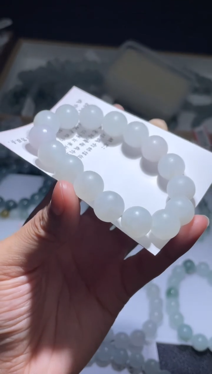 未镶嵌定制翡翠翡翠手串