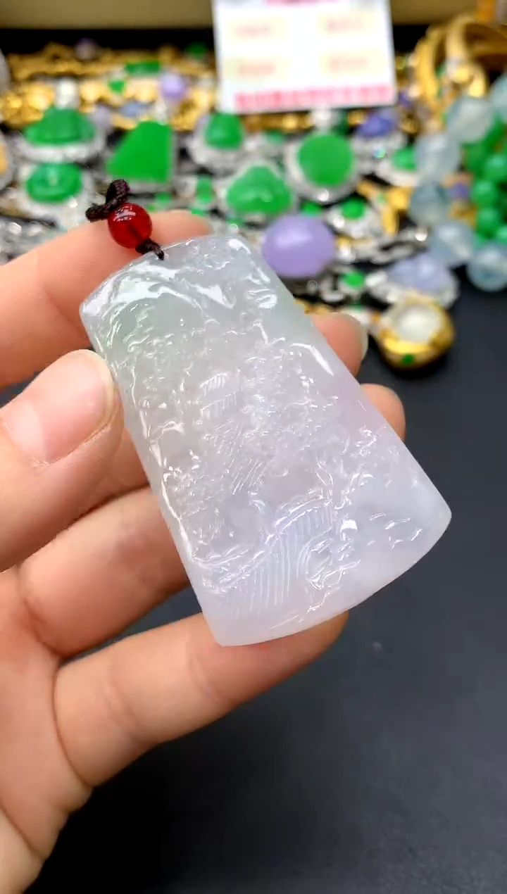 颈饰未镶嵌翡翠47-中国好珍宝