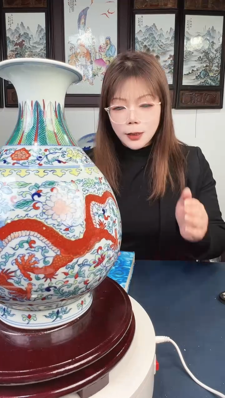 其他陶瓷/高端/手工手绘12.4/A23