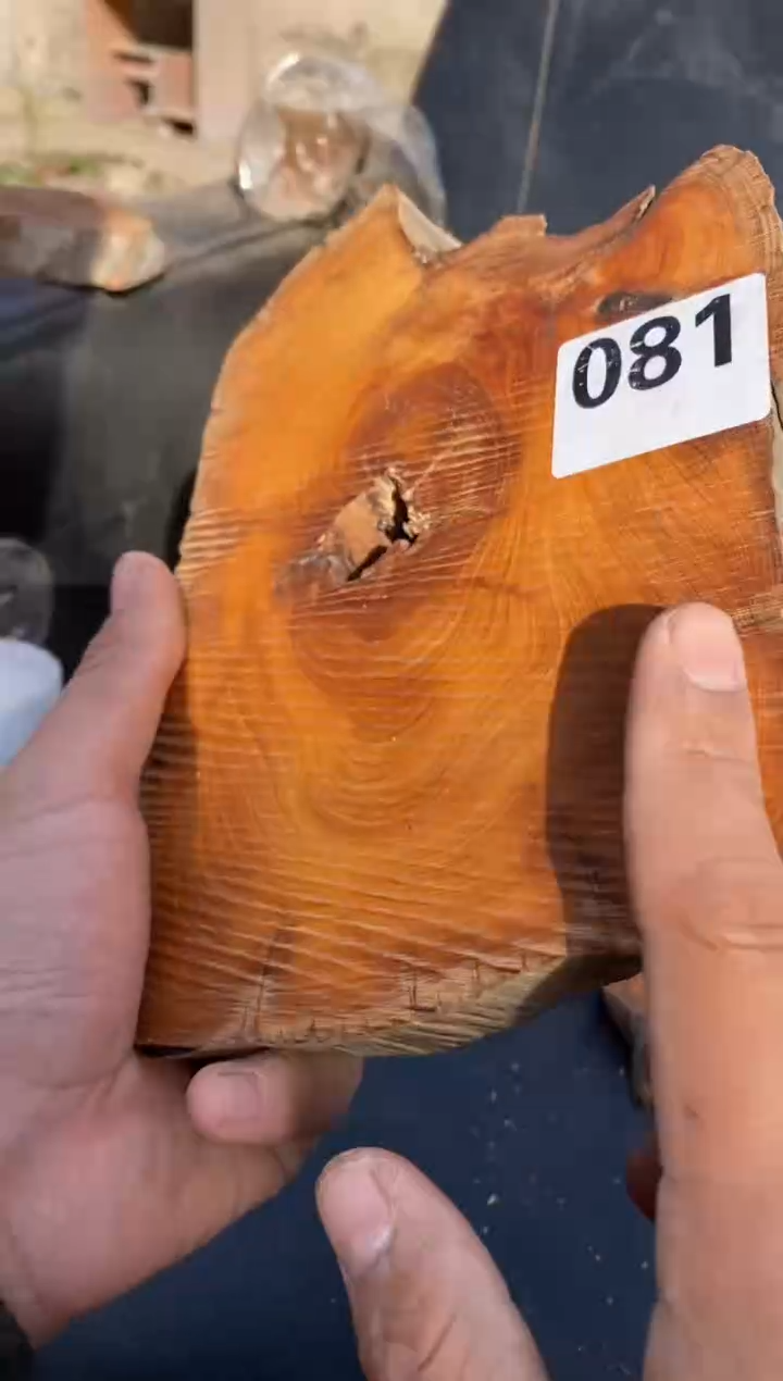 柏木（崖柏）太行陈化崖柏切片！随机（1单1片）081