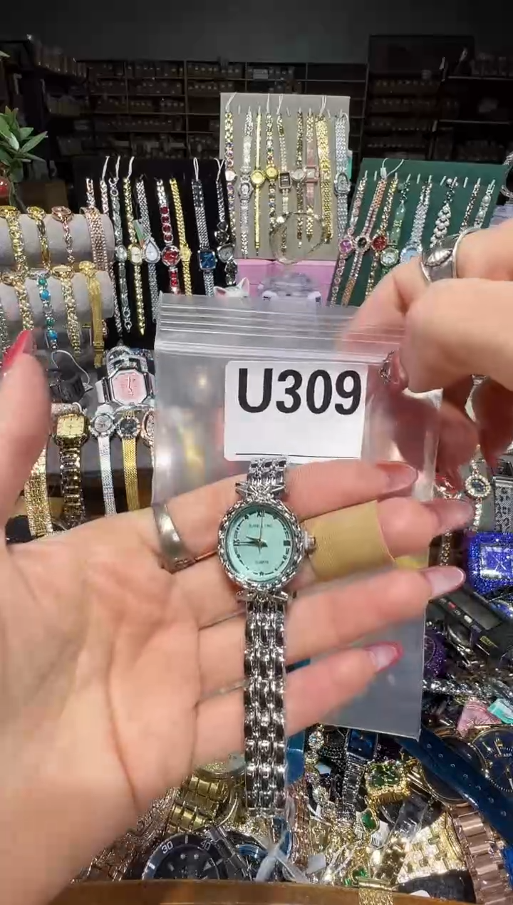 石英机芯不锈钢不锈钢直播定闪专用