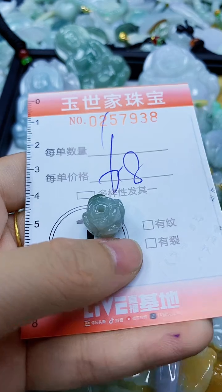 翡翠未镶嵌颈饰闪购0257938