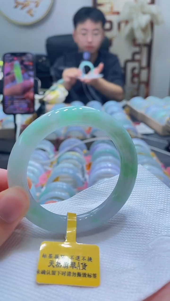 未镶嵌手镯翡翠06-54