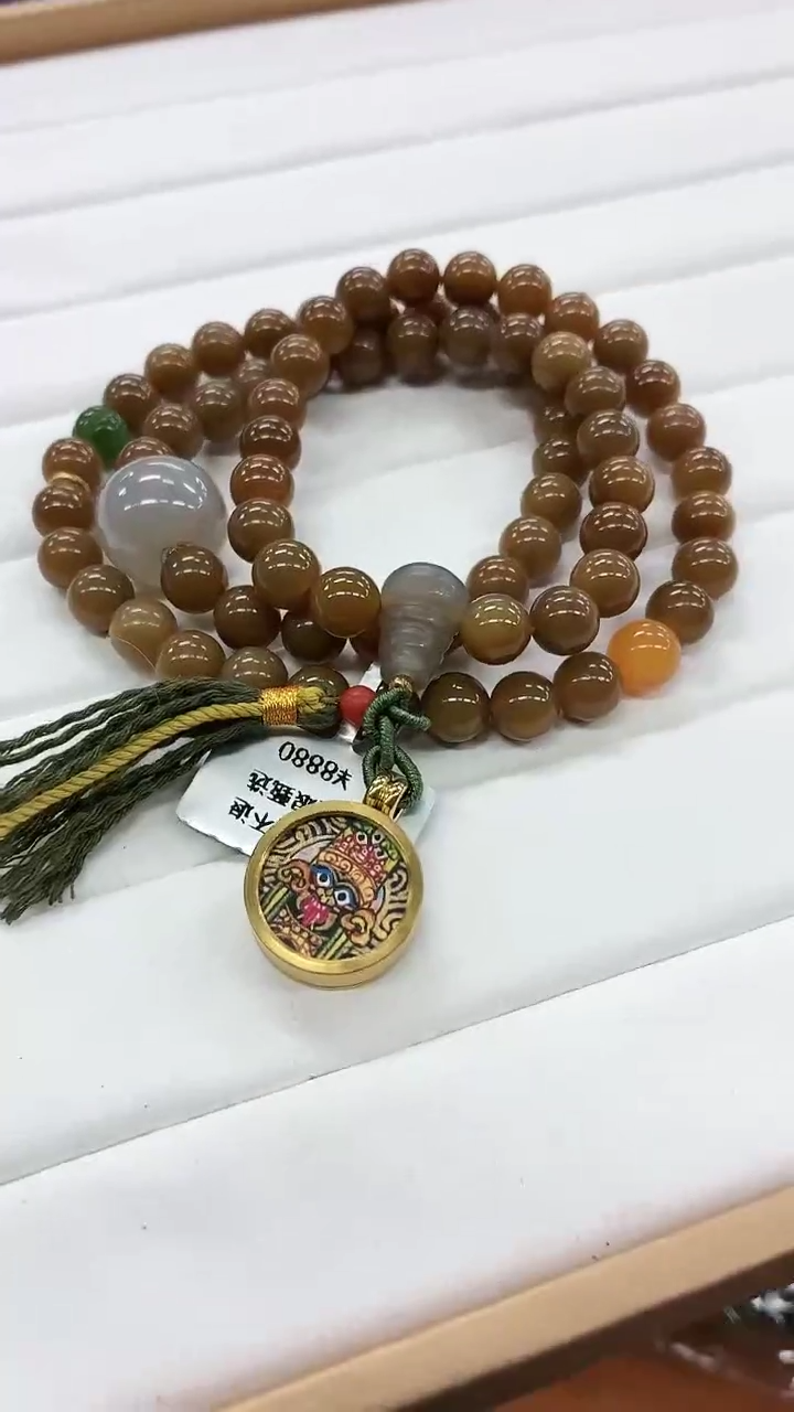 项链未镶嵌和田玉（糖玉）3055