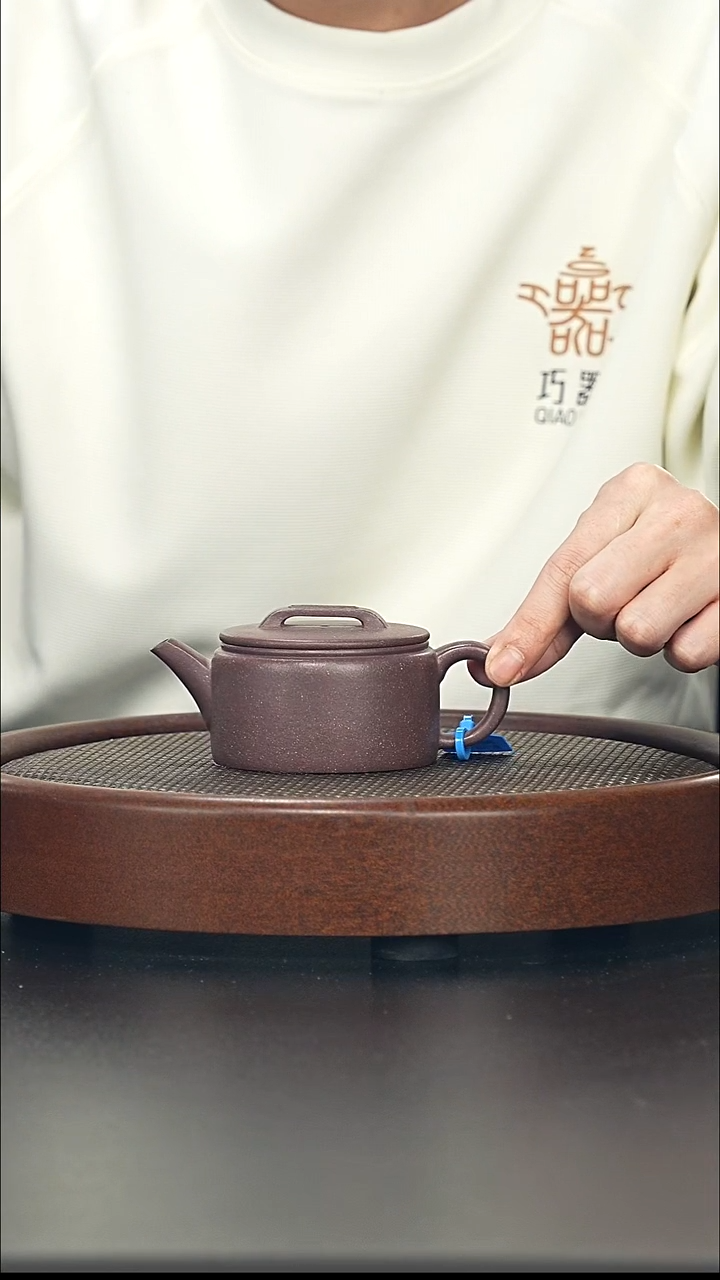 茶壶紫砂全手工微微瑕-A422