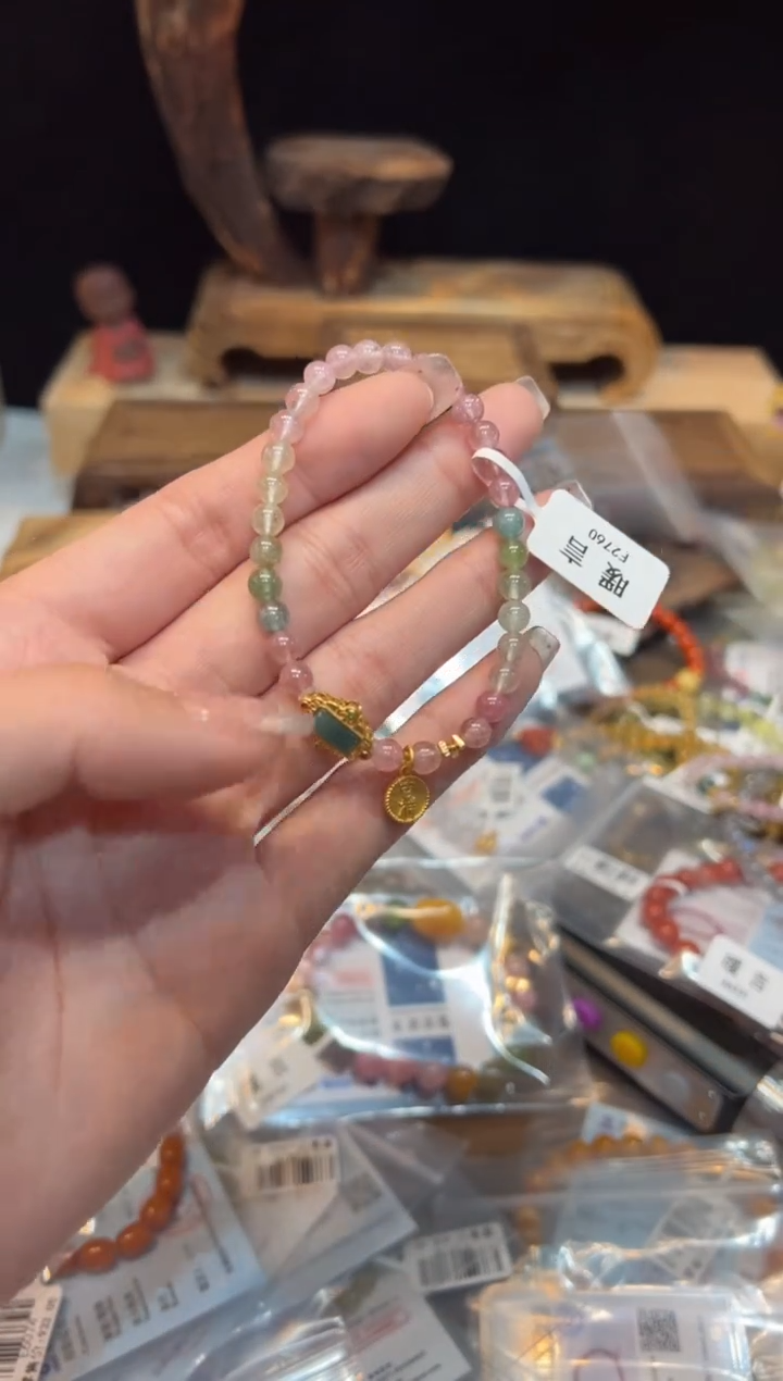 【闪购商品】碧玺手链未镶嵌手饰@@F2760