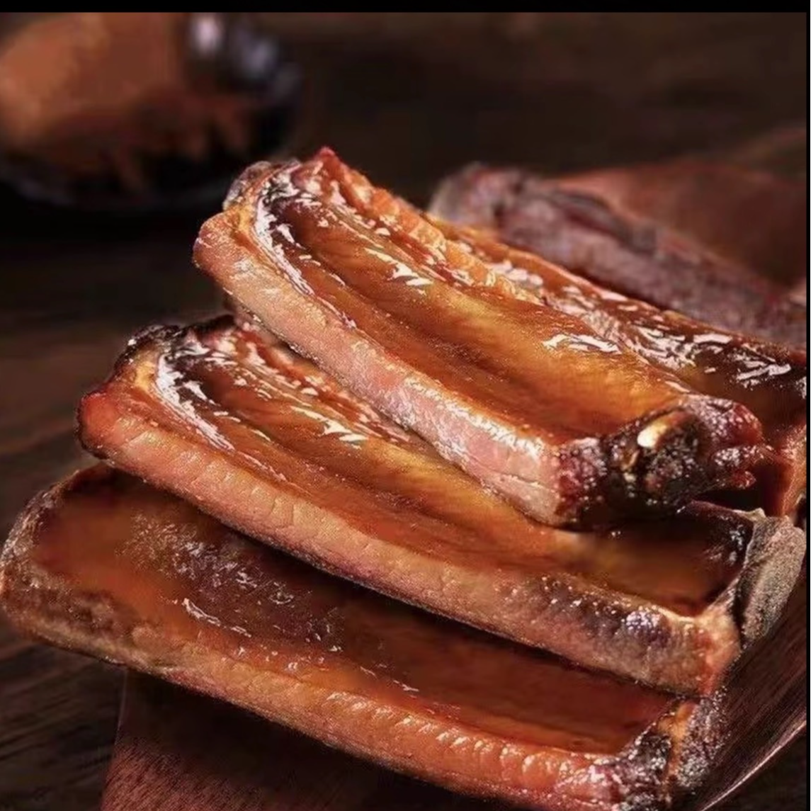 精品腊排骨现称链接 柴火烟熏腊排骨