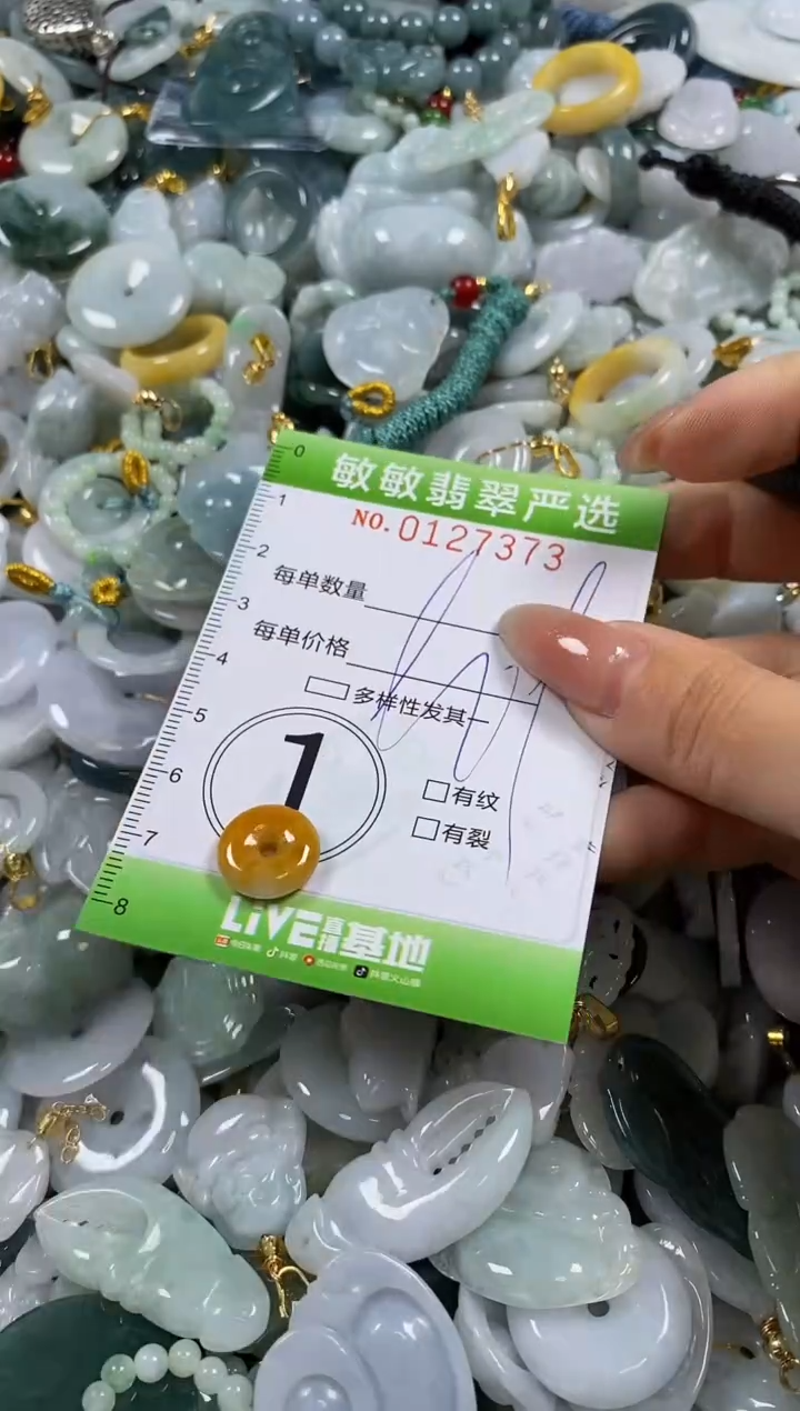 【闪购商品】翡翠颈饰未镶嵌闪购0127373