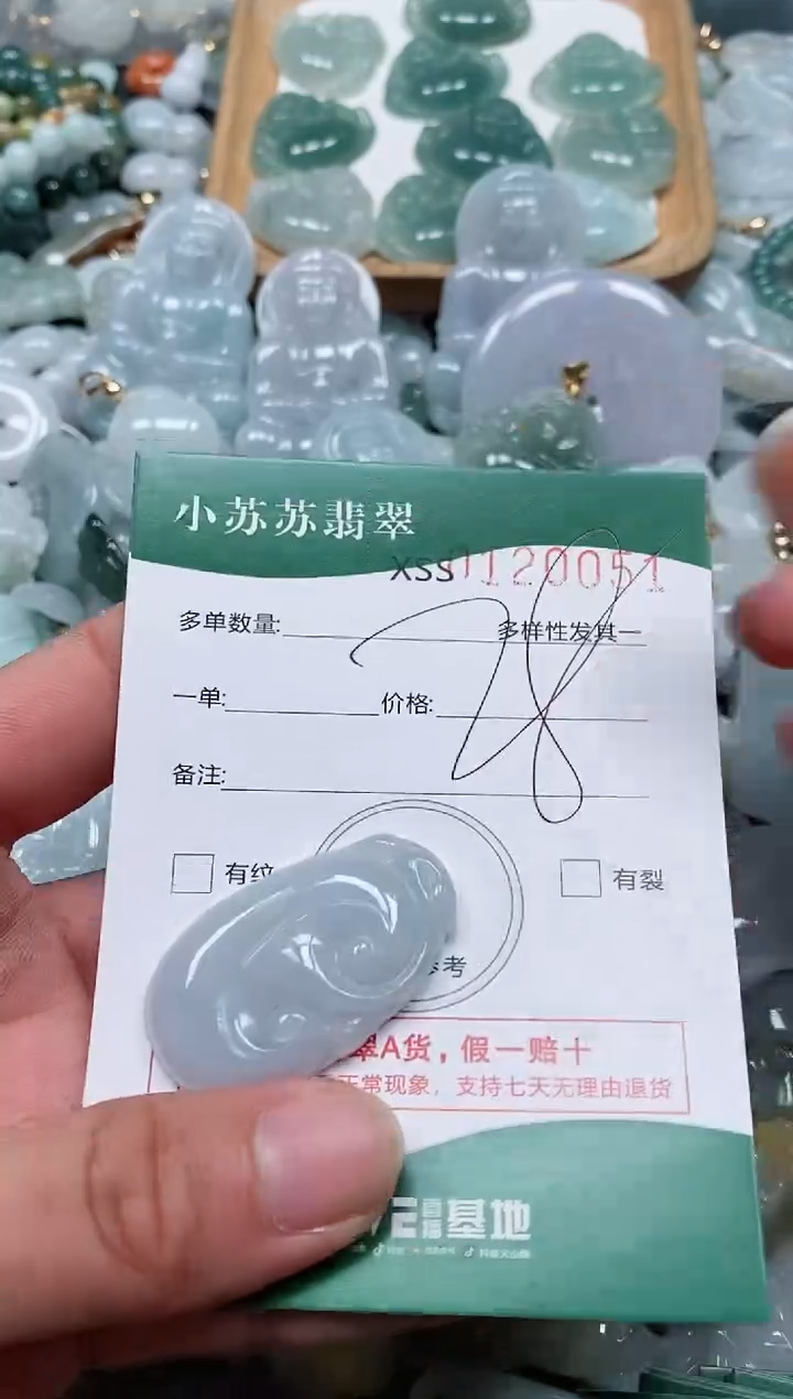 【闪购商品】翡翠颈饰未镶嵌闪购商品0120051