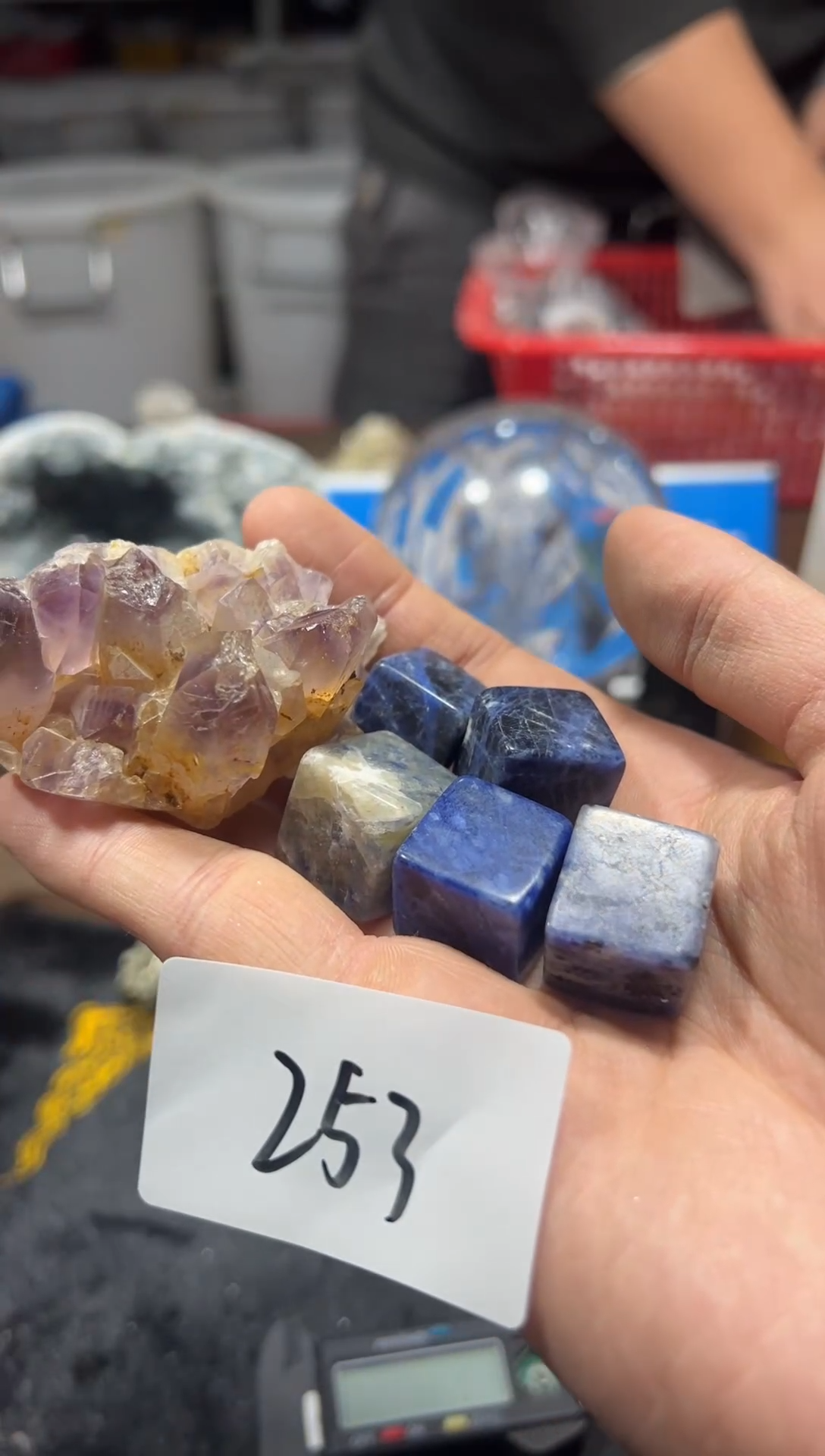 未镶嵌珠宝半成品水晶253