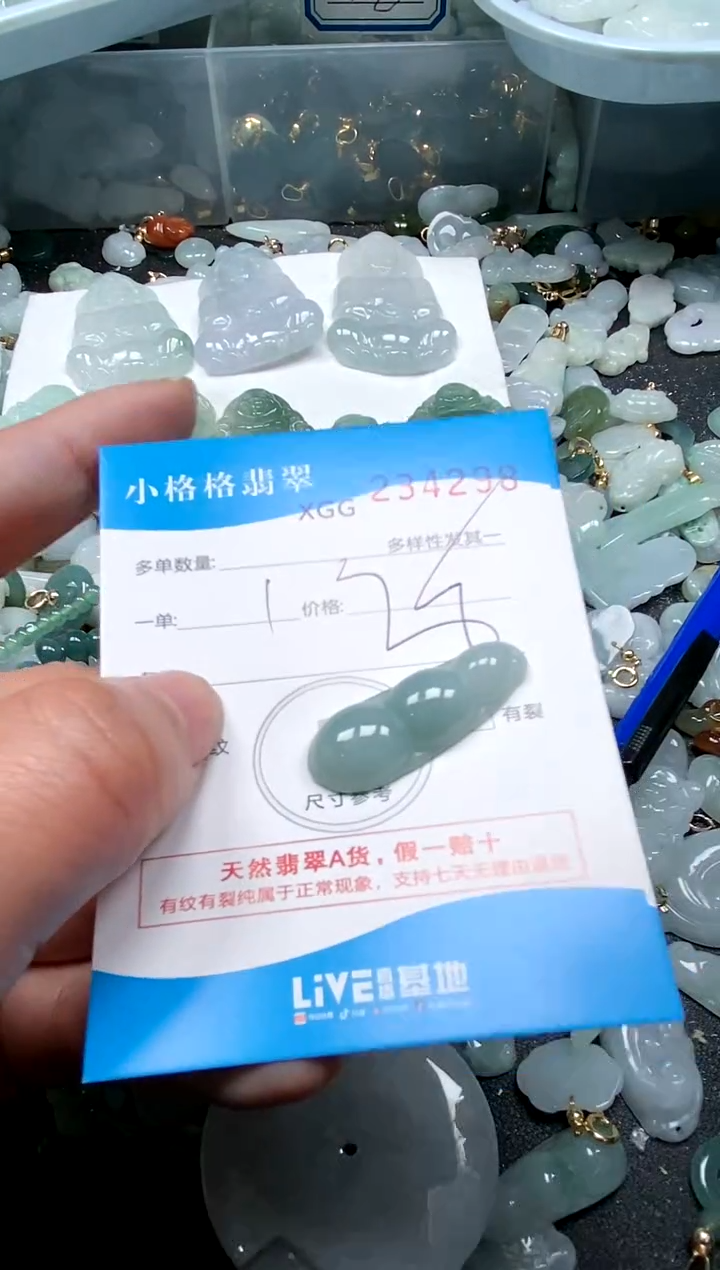 【闪购商品】翡翠颈饰未镶嵌闪购商品0234298