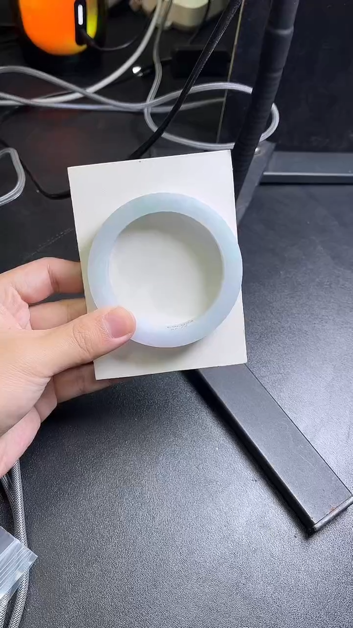 未镶嵌手镯定制翡翠晓*紫定制