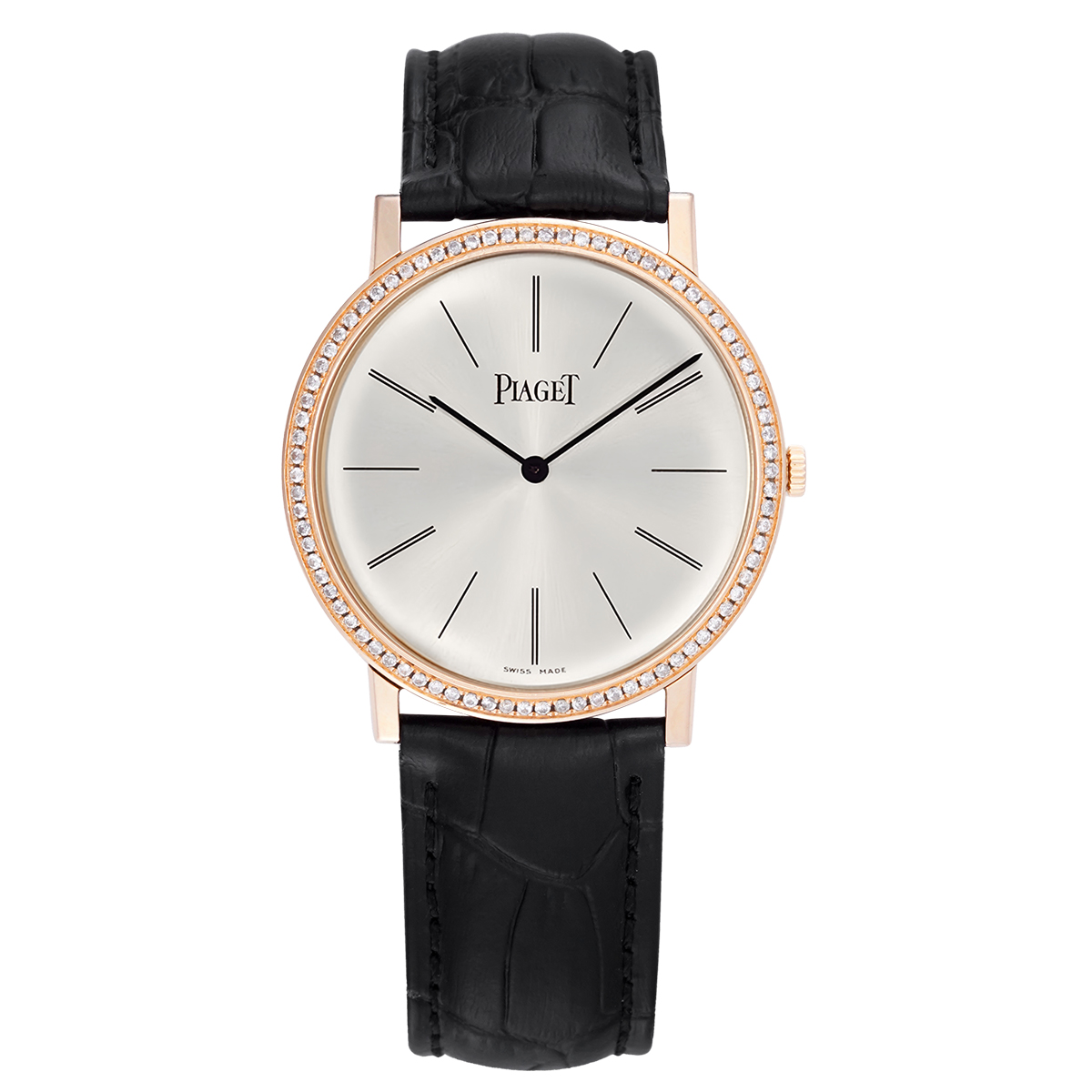 99新 Piaget/伯爵 G0A31114后圈钻/手动机械/18K玫瑰金/WHT026860