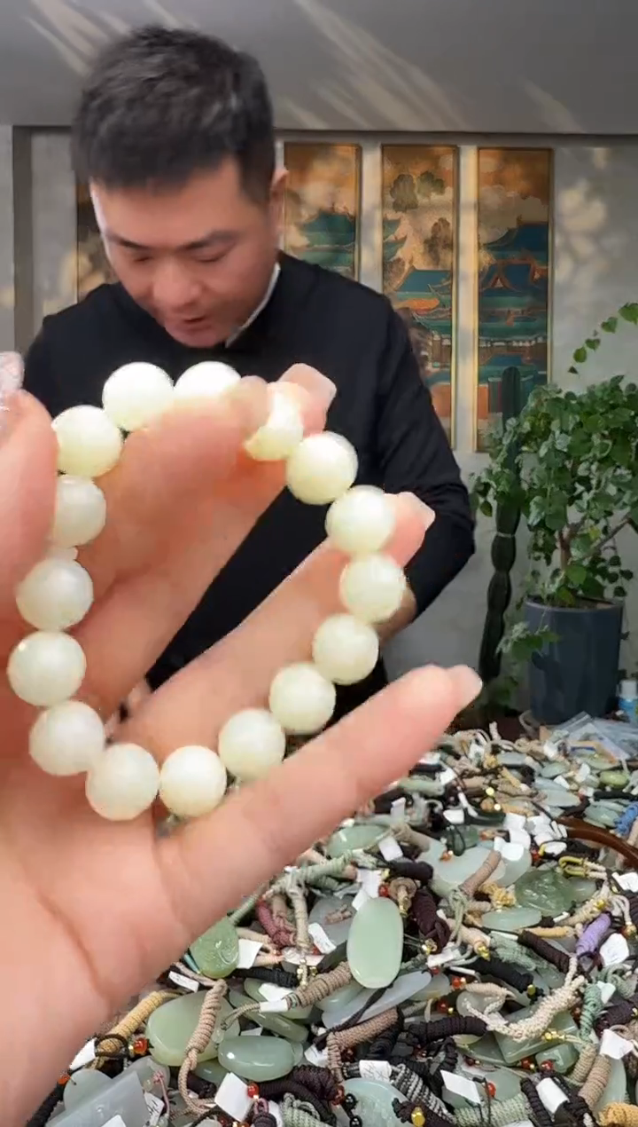 颈饰未镶嵌和田玉拍一发一多样性发货