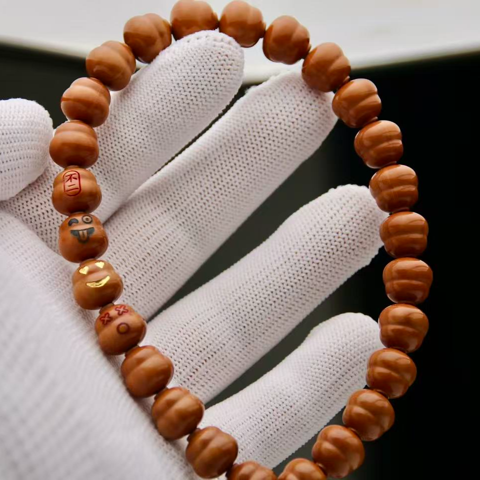 【不二猴头】小葫芦猴头核桃手串（福禄满满）