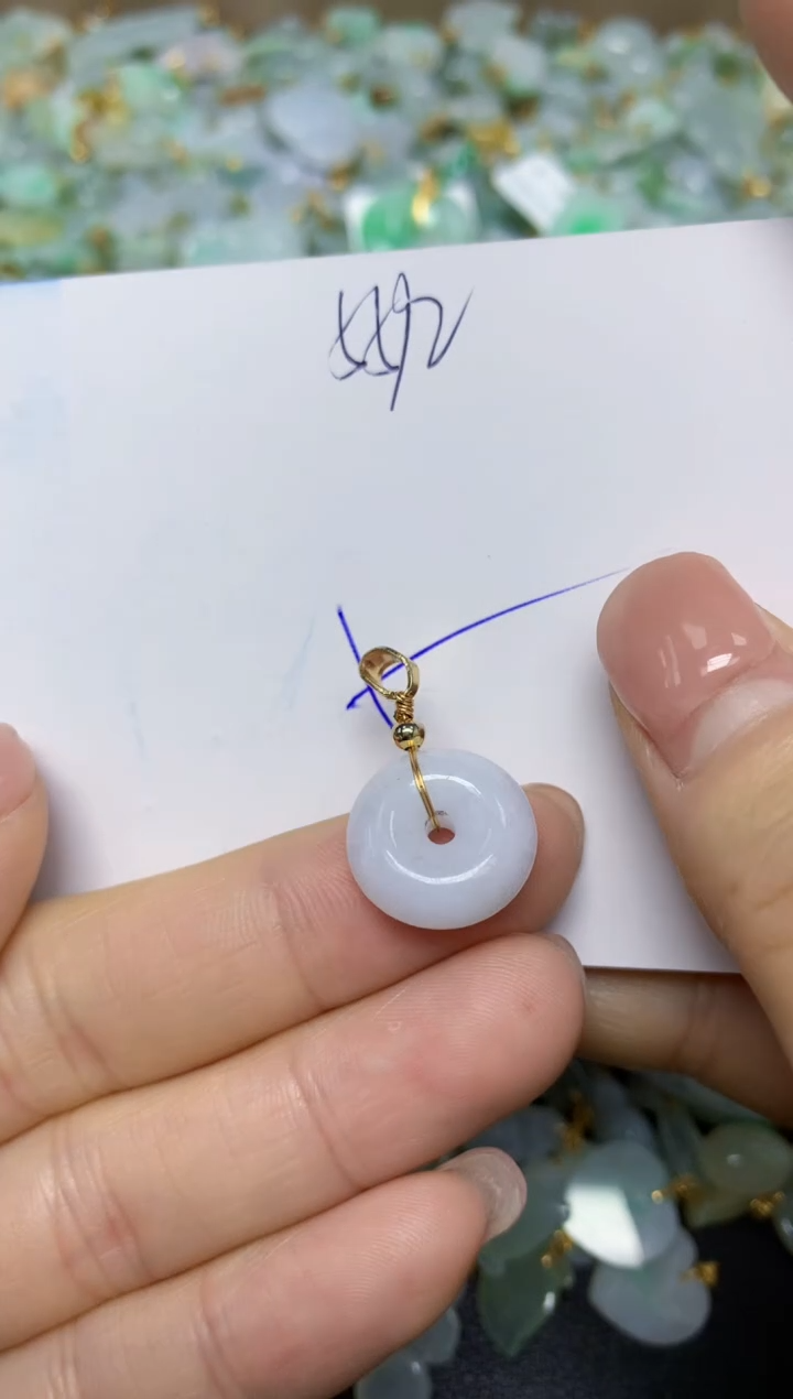 【闪购商品】翡翠挂件合金 天然翡翠A货1