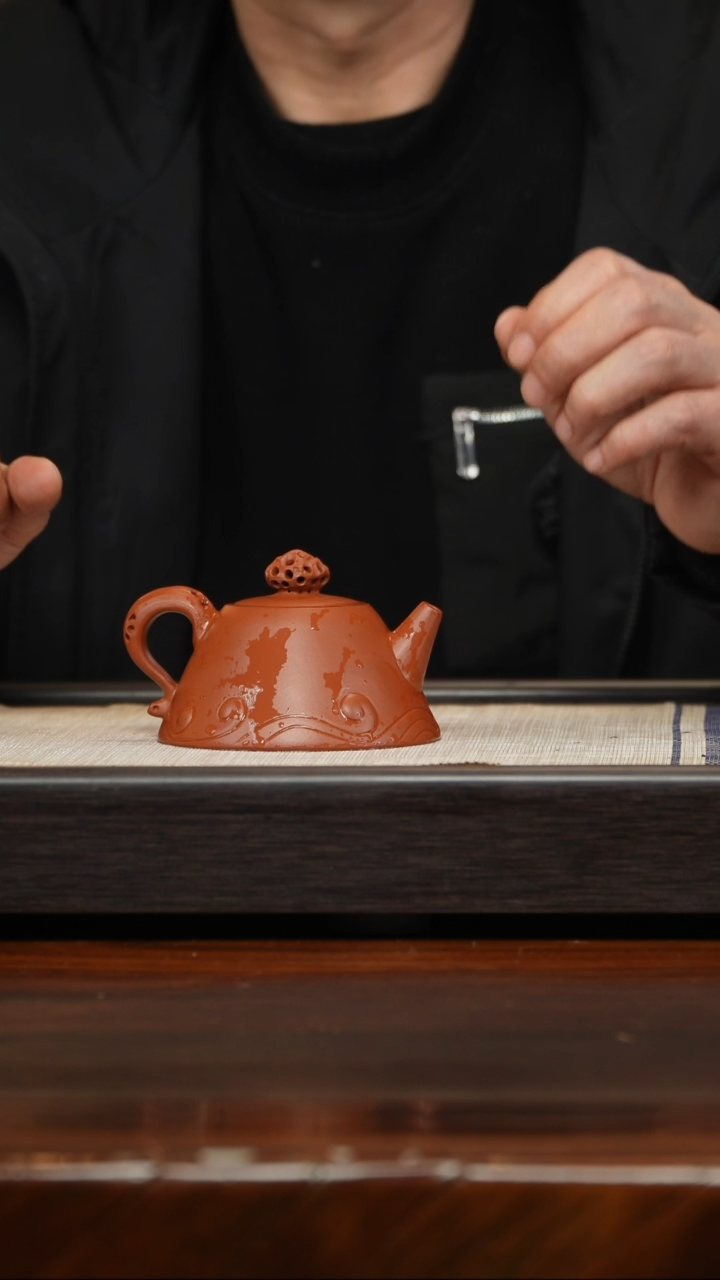 【闪购商品】紫砂茶壶大红袍惊涛