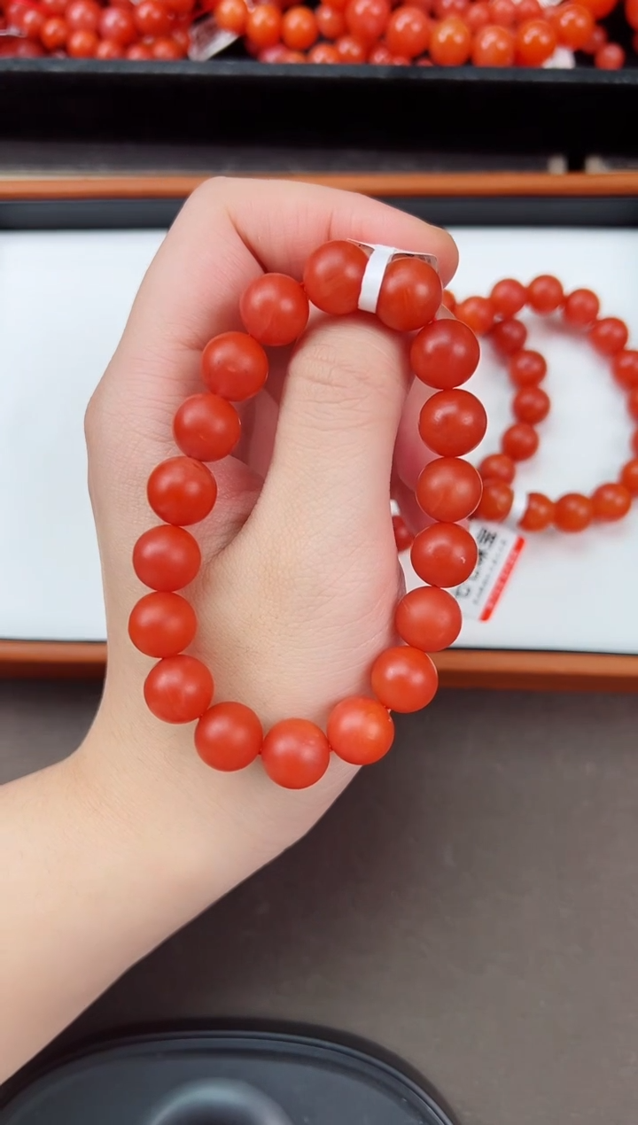 【闪购商品】南红玛瑙哑光手串卡11+未镶嵌保山杨柳滴水洞高品