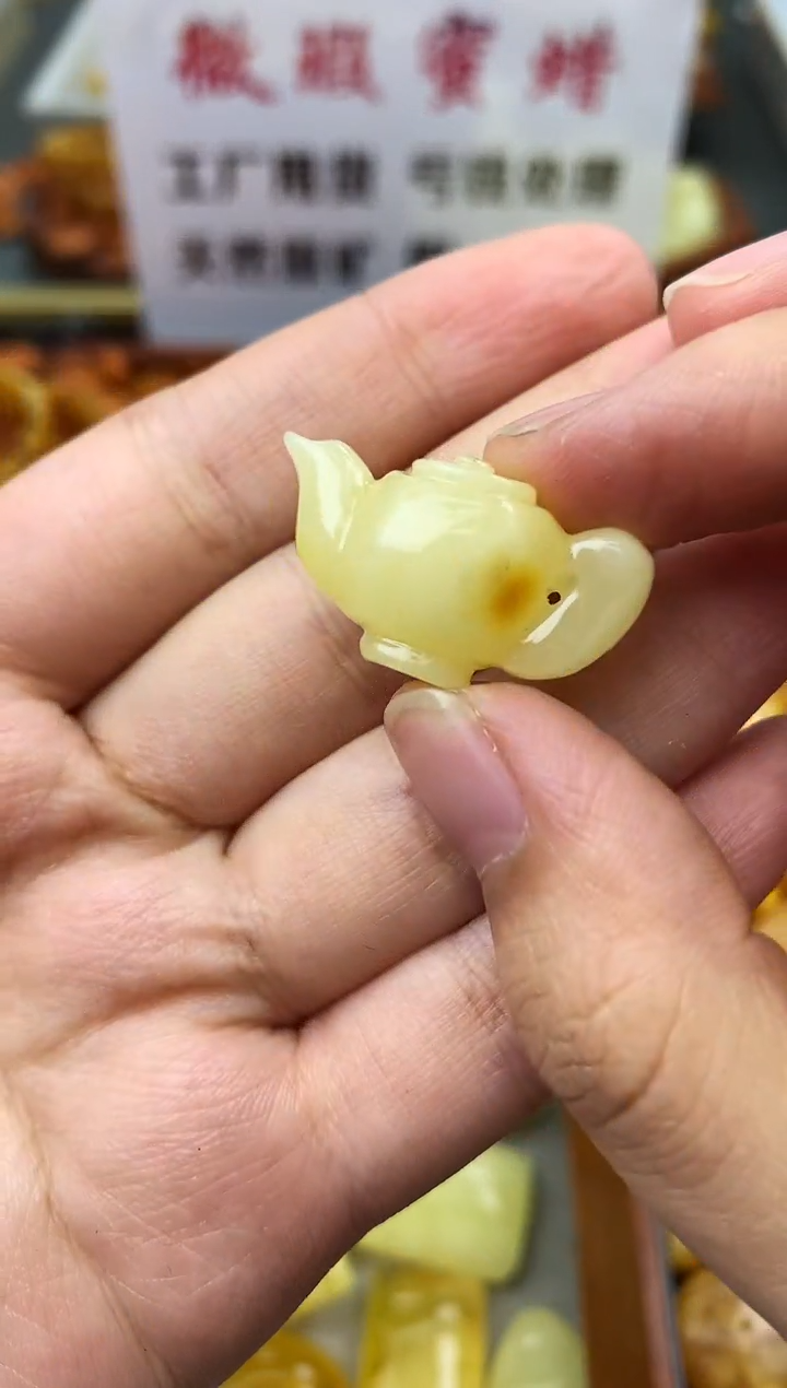 【闪购商品】琥珀珠宝奇石未镶嵌16