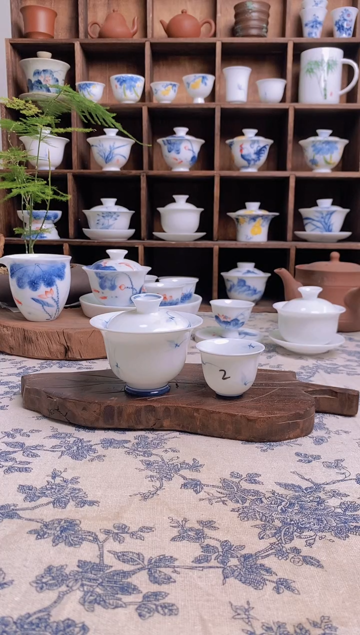 【闪购商品】盖碗/杯群芳斋闪购链接（以闪拍图片为准）