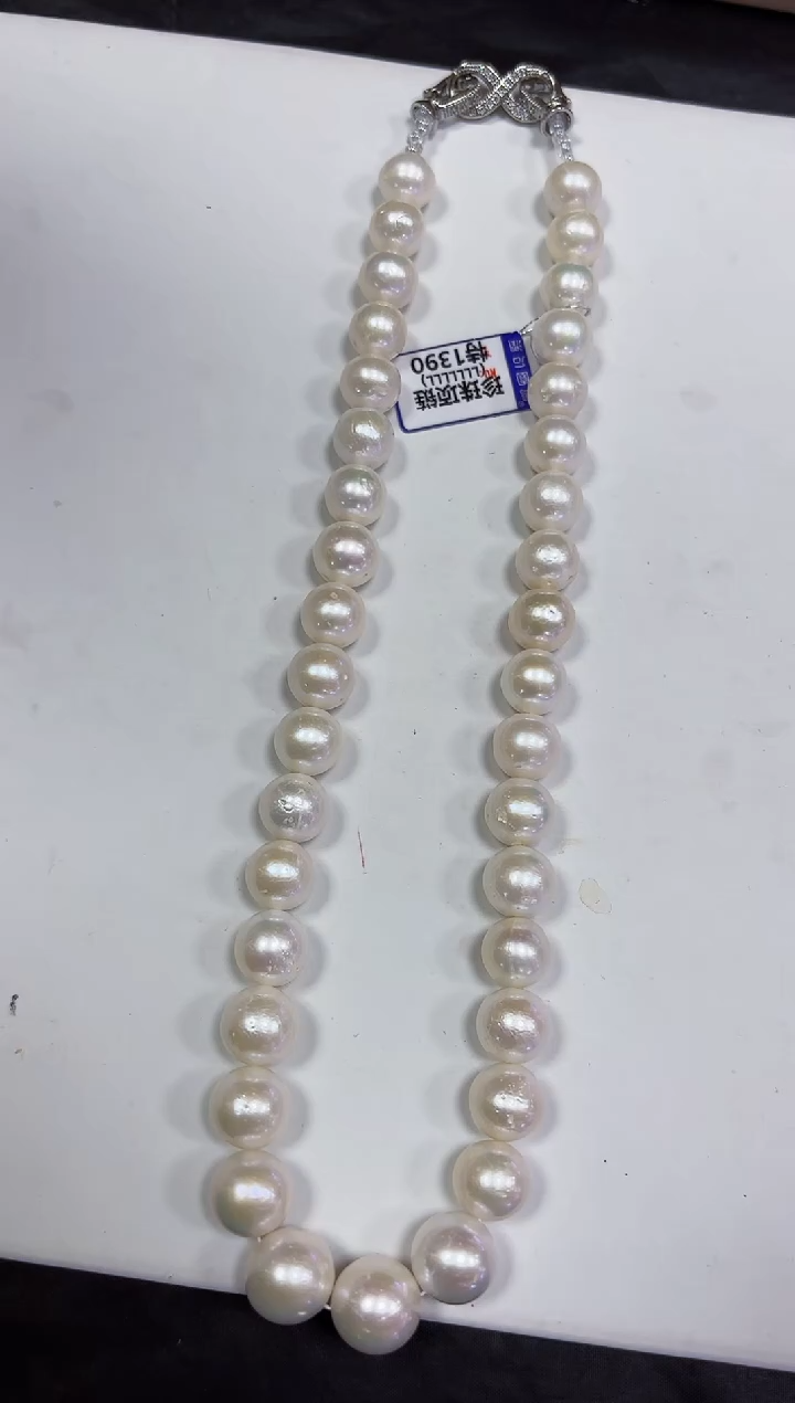 【闪购商品】淡水珍珠颈饰未镶嵌项链12-14