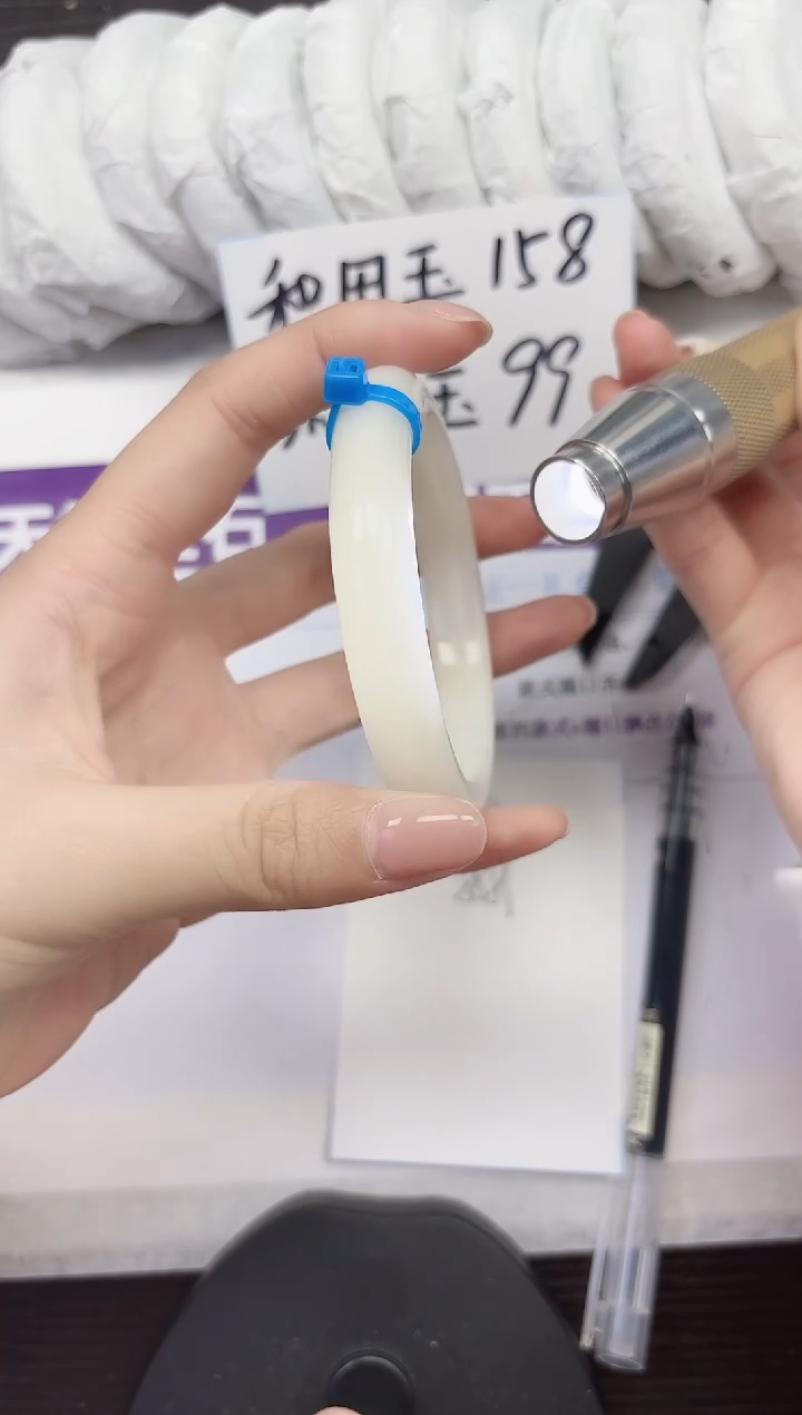 未镶嵌手镯和田玉A162-58.59