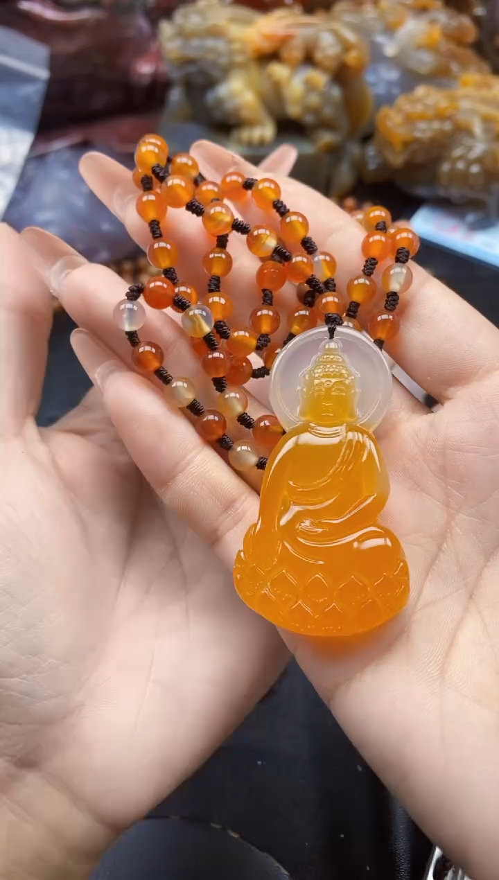 玛瑙/玉髓颈饰未镶嵌ll