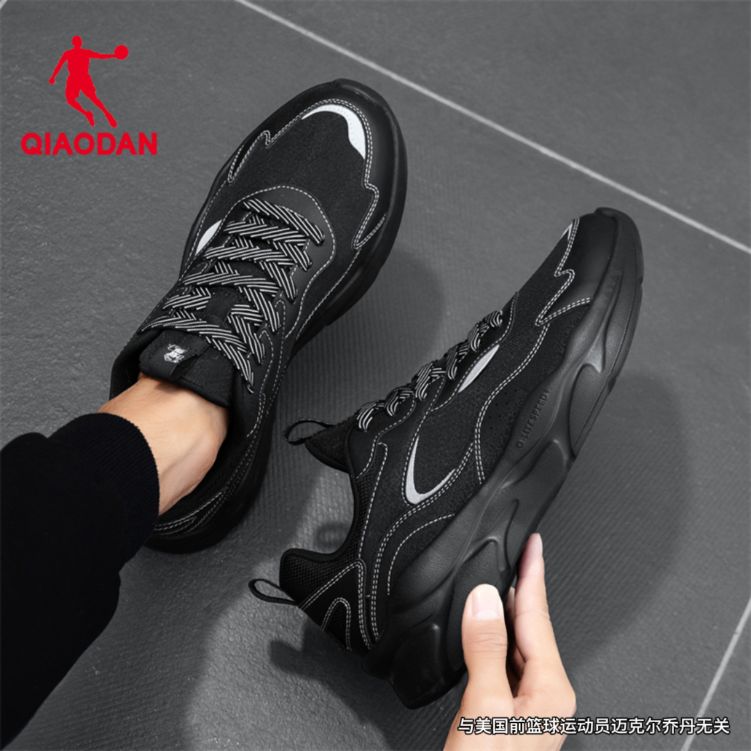 乔丹男鞋运动鞋男秋冬新款透气百搭男士网面休闲鞋缓震回弹跑步鞋