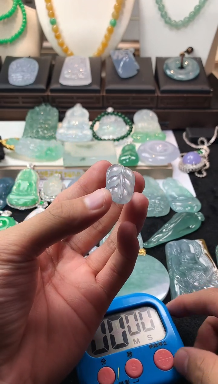 未镶嵌定制翡翠林*55010毛货不退不换