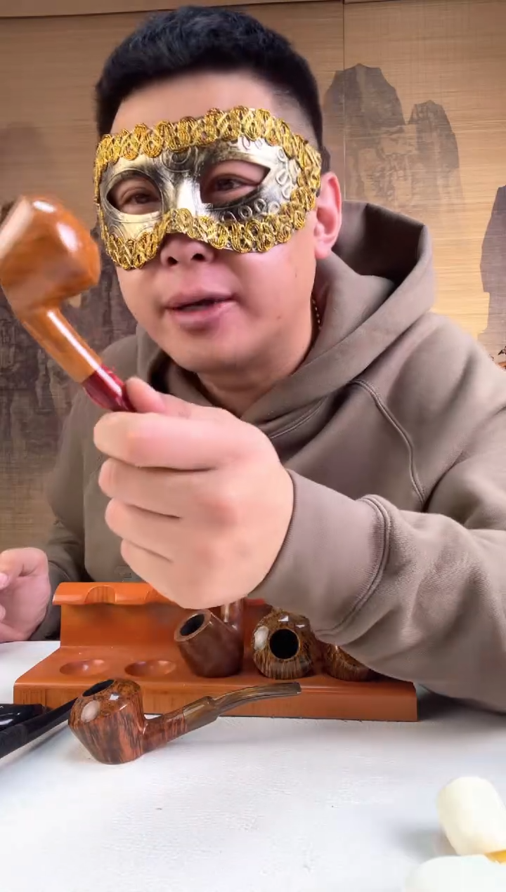 石楠木纯手工意大利石楠木烟斗