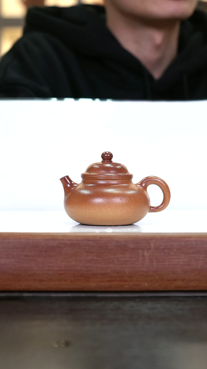 茶壶紫砂柴烧   容天      150cc   全手工 